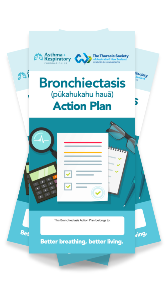 Bronchiectasis Action Plan Cover Image